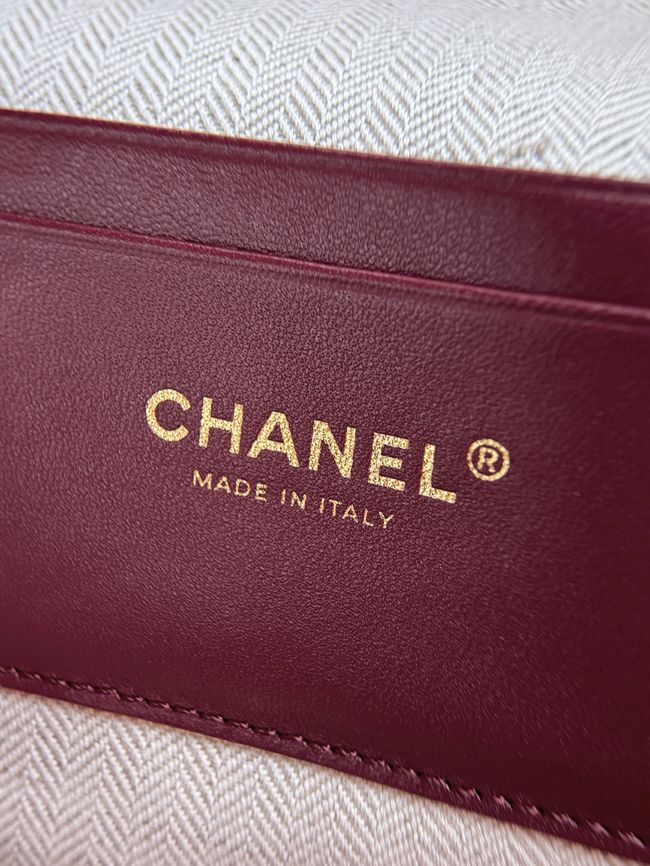 Chanel Large Vanity with chain AS6473 pink Chanel Large Vanity with chain AS6473 pink