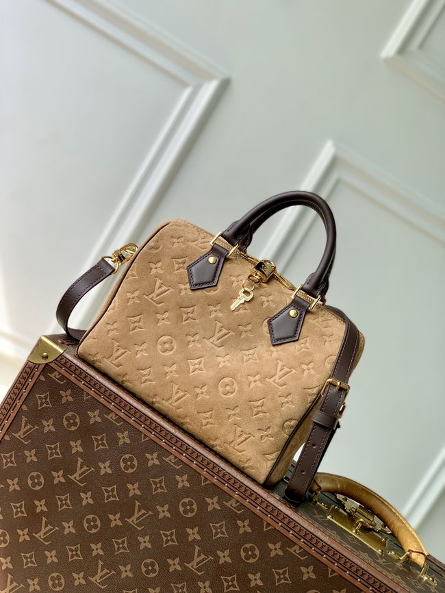 Louis vuitton New Speedy Bandouliere 25 M2A383 Beige Trench Louis vuitton New Speedy Bandouliere 25 M2A383 Beige Trench
