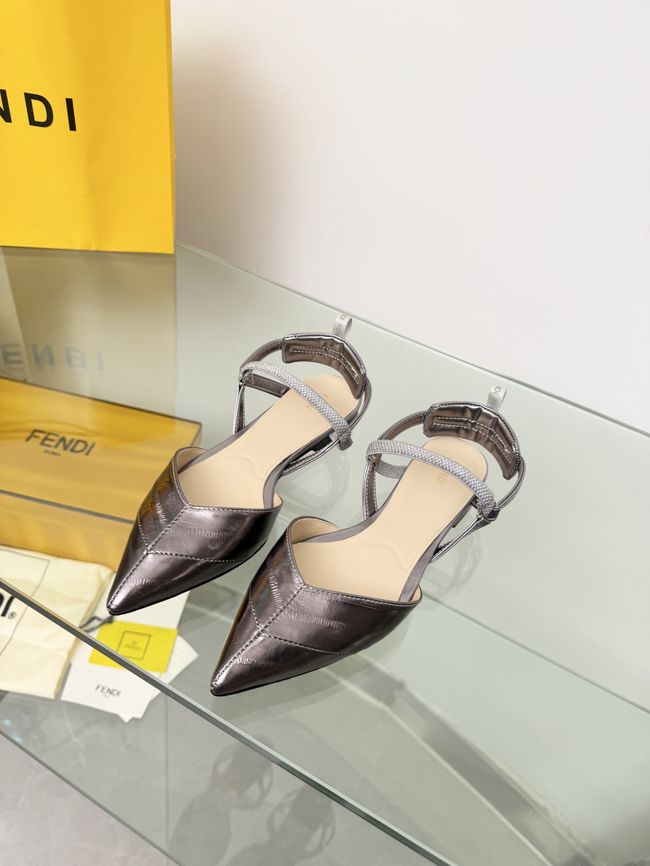 Fendi WOMENS SANDAL slingback Colibri Lite 8J8559-1