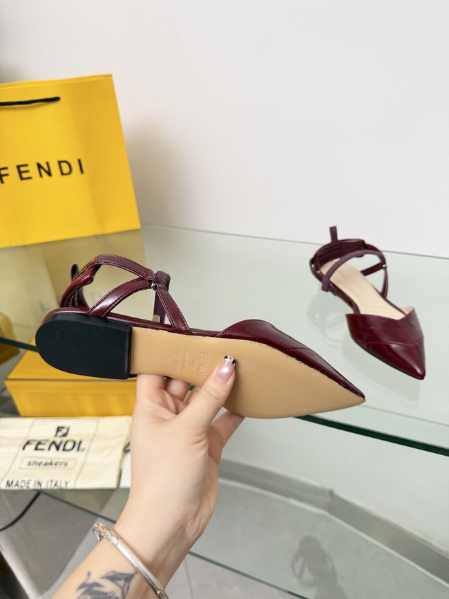 Fendi WOMENS SANDAL slingback Colibri Lite 8J8559-7