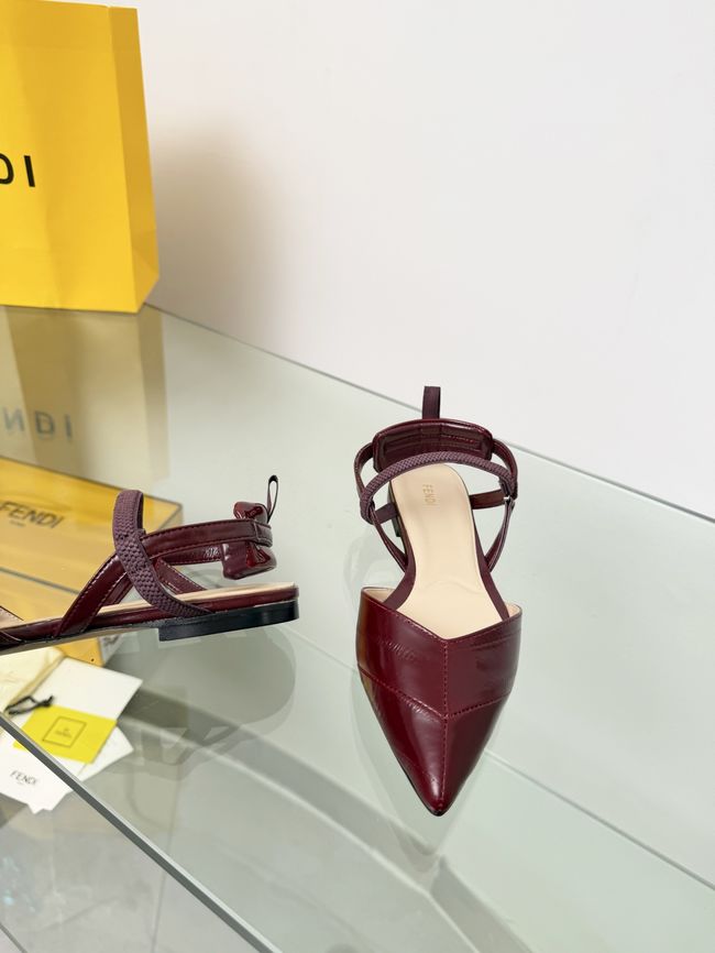 Fendi WOMENS SANDAL slingback Colibri Lite 8J8559-7