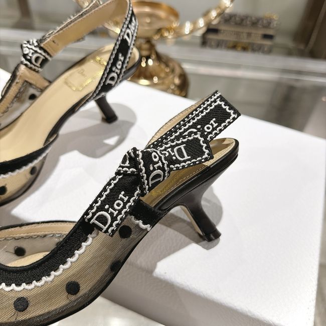JAdior Slingback Pump Embroidered Plumetis CV642-1