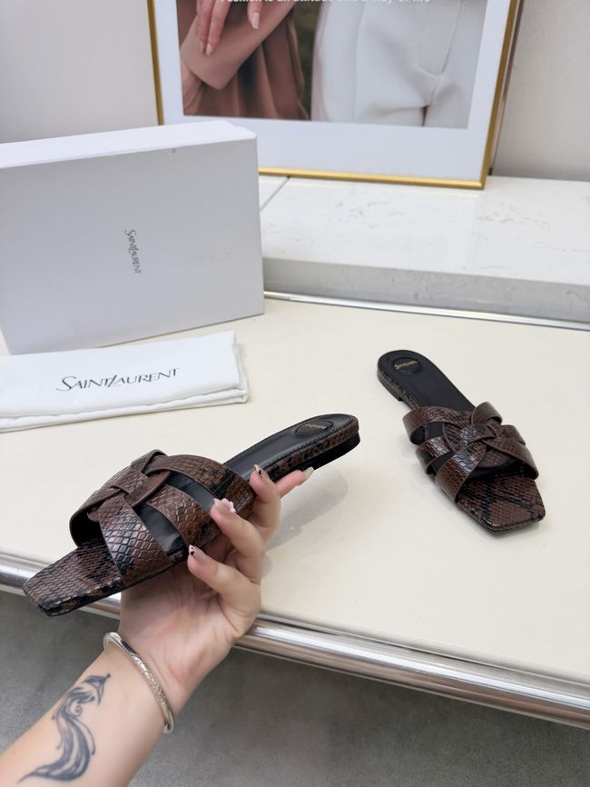 Saint Laurent tribute SANDALS in smooth leather 875936-10 Saint Laurent tribute SANDALS in smooth leather 875936-10