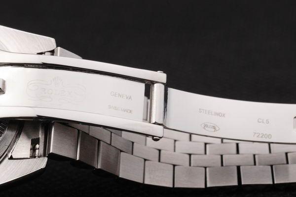 Rolex Datejust Silver Bezel White Surface Watch-RD2395 Rolex Datejust Silver Bezel White Surface Watch-RD2395