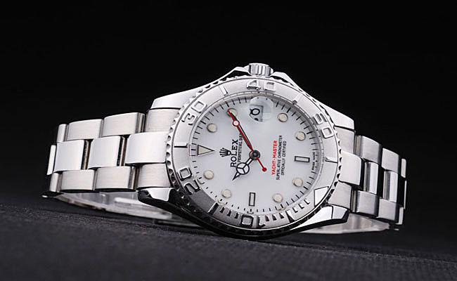Rolex Yacht-Master II Silver Bezel&White Surface Watch-RY3905 Rolex Yacht-Master II Silver Bezel&White Surface Watch-RY3905