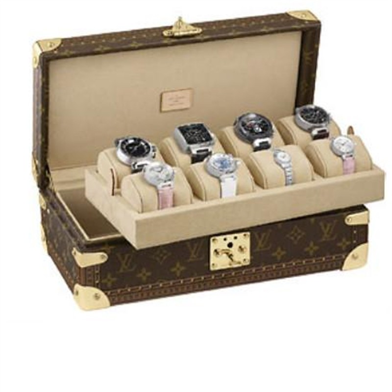 Louis Vuitton Monogram Canvas 8 Watch Box M47641 Louis Vuitton Monogram Canvas 8 Watch Box M47641